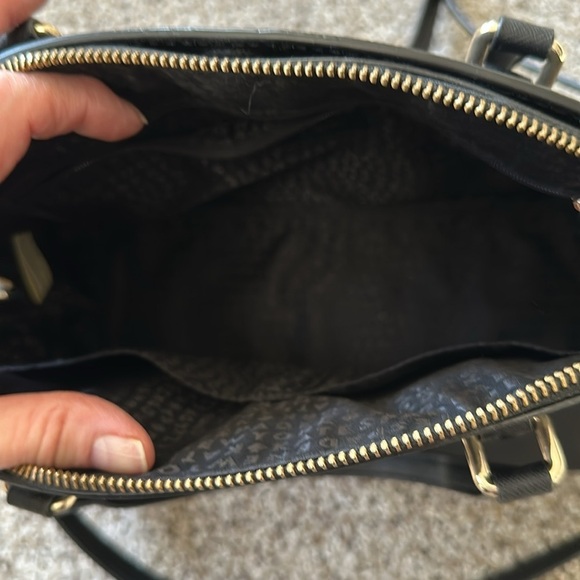 kate spade new york Laurel Way Leather Reiley Satchel, Black, Like New - Picture 7 of 12